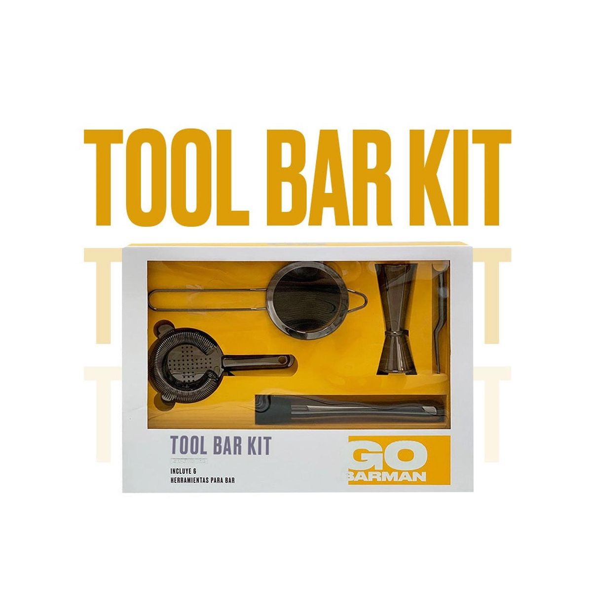 GO BARMAN - Barman Set Negro Go Barman GO BARMAN