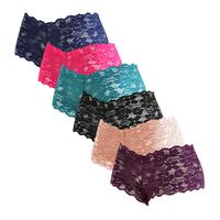 Pack de 6 Calzon Pantaleta de Encaje