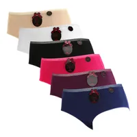 Pack de 6 Calzon Tiro Alto Algodón.