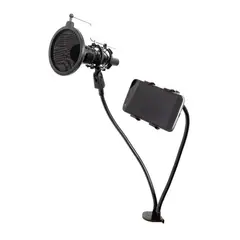 PHILCO - Soporte Para Smartphone Y Micrófono Con Anti-pop