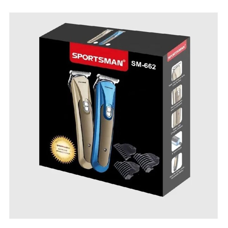 GENERICO - Cortadora Cortapelo Cabello Barba Inalambrica Sm-662