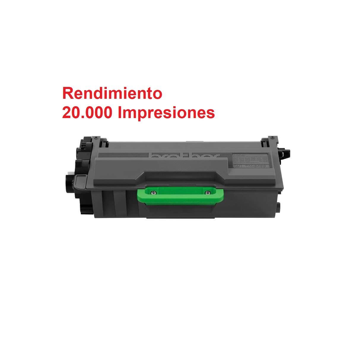 PREMIUM - Toner Tn-3499 - Tn-890 Compatible con Brother DCP-L5650 MFC-L6900
