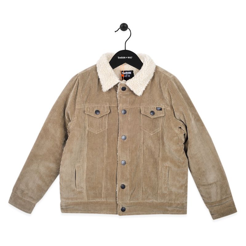 PILLIN - Chaqueta Algodón Invierno Niño Caqui PILLIN