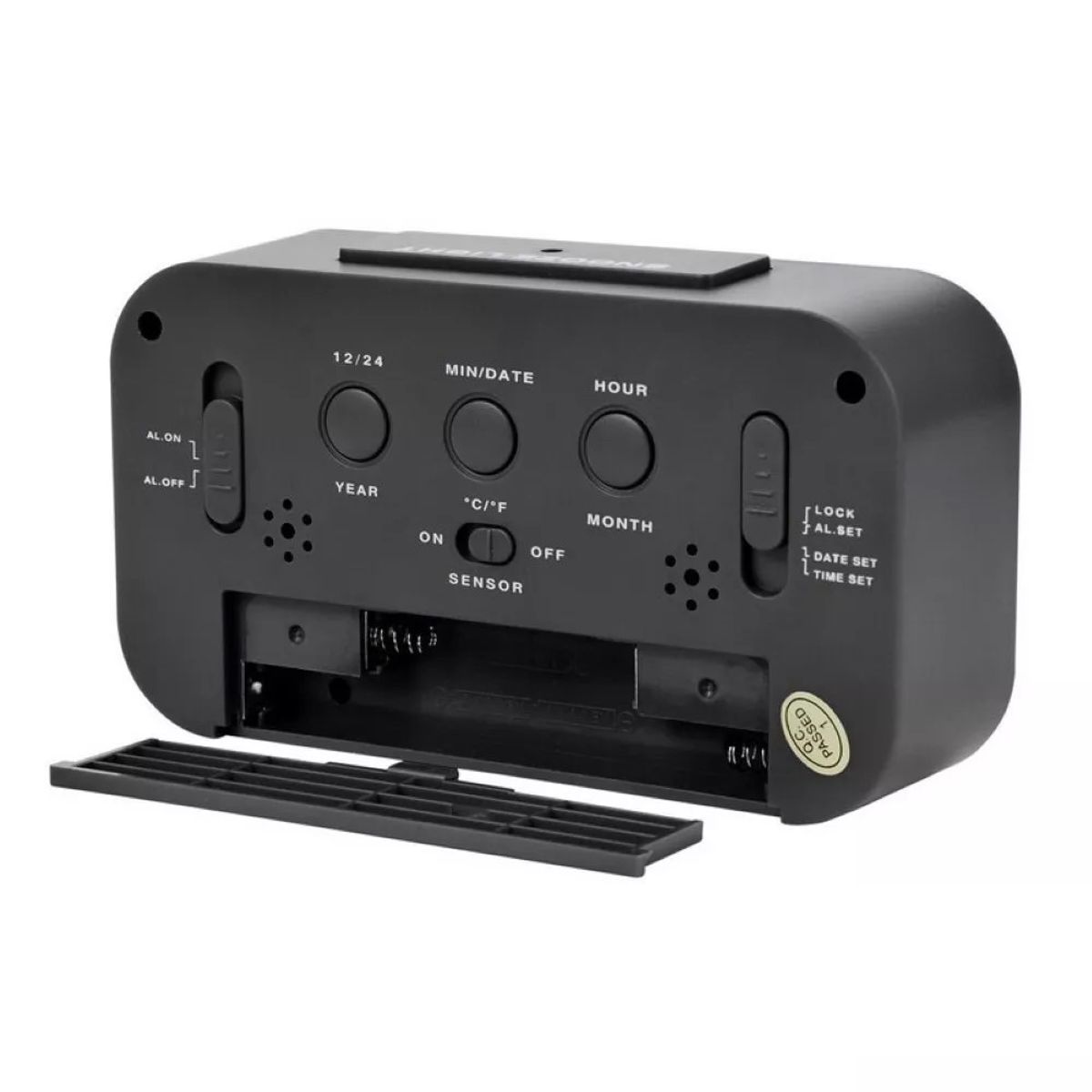 TECNOLAB - Reloj Tecnolab Pantalla Lcd Fecha Temperatura Alarma