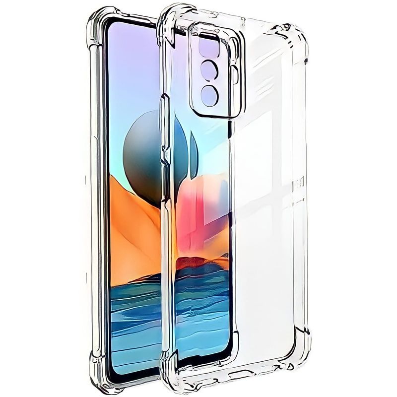 GENERICO - CARCASA PARA XIAOMI REDMI NOTE 10 PRO 5G TRANSPARENTE ANTIGOLPE
