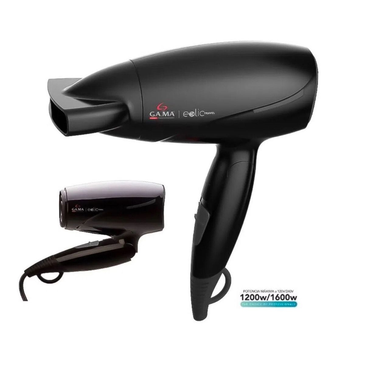 GAMA - GAMA SECADOR DE PELO EOLIC TRAVEL  MINI 1600W