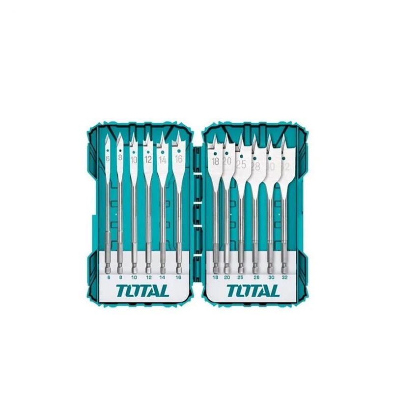 TOTAL TOOLS - Juego De Brocas X12Pcs PMadera