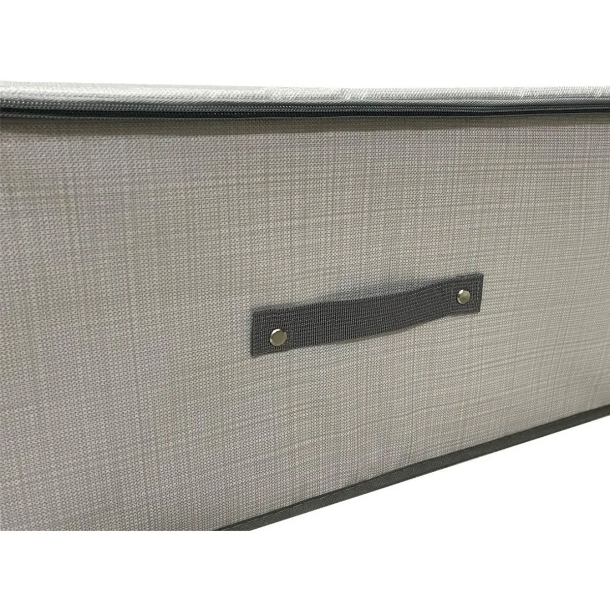 GENERICO - CAJA ORGANIZADOR DE TELA MULTIUSO 45X35X20CM GRIS