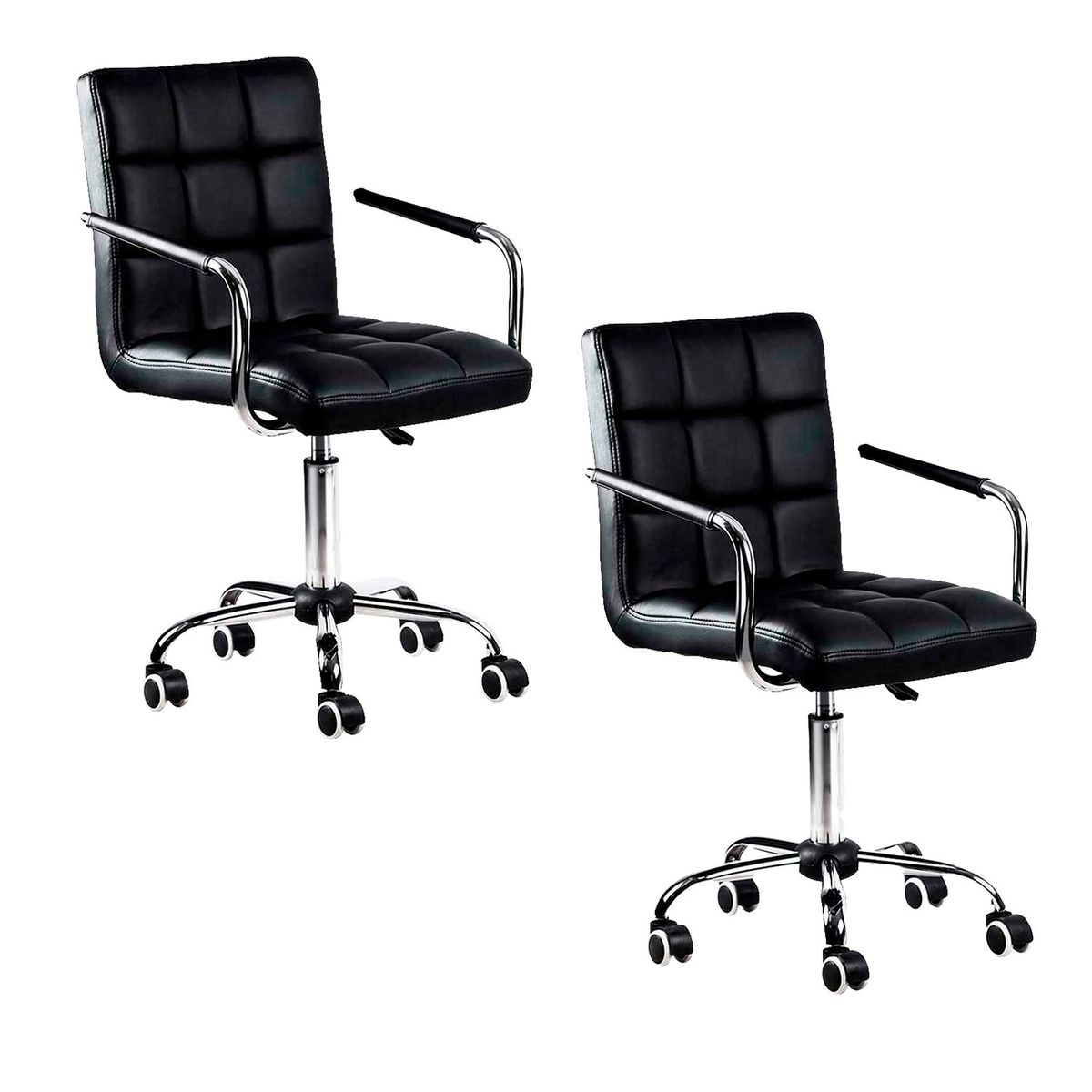 NOVAHUS - PACK 2 SILLA DE OFICINA CAMELOT