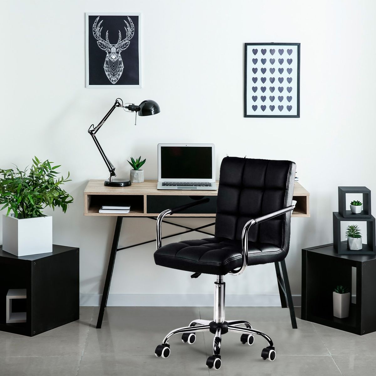 NOVAHUS - PACK 2 SILLA DE OFICINA CAMELOT