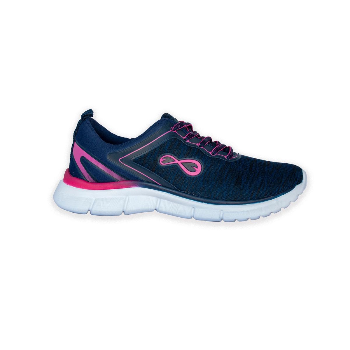 FURIA - Zapatillas Loja Negro Fucsia Blanco Mujer Furia