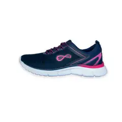 FURIA - Zapatillas Loja Negro Fucsia Blanco Mujer