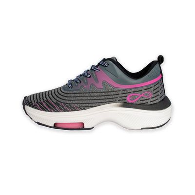 Imagen 1 del producto Zapatillas Caroni Gris Fucsia Mujer