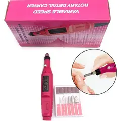 GENERICO - Kit Torno Profesional Manicure Pedicure Personal