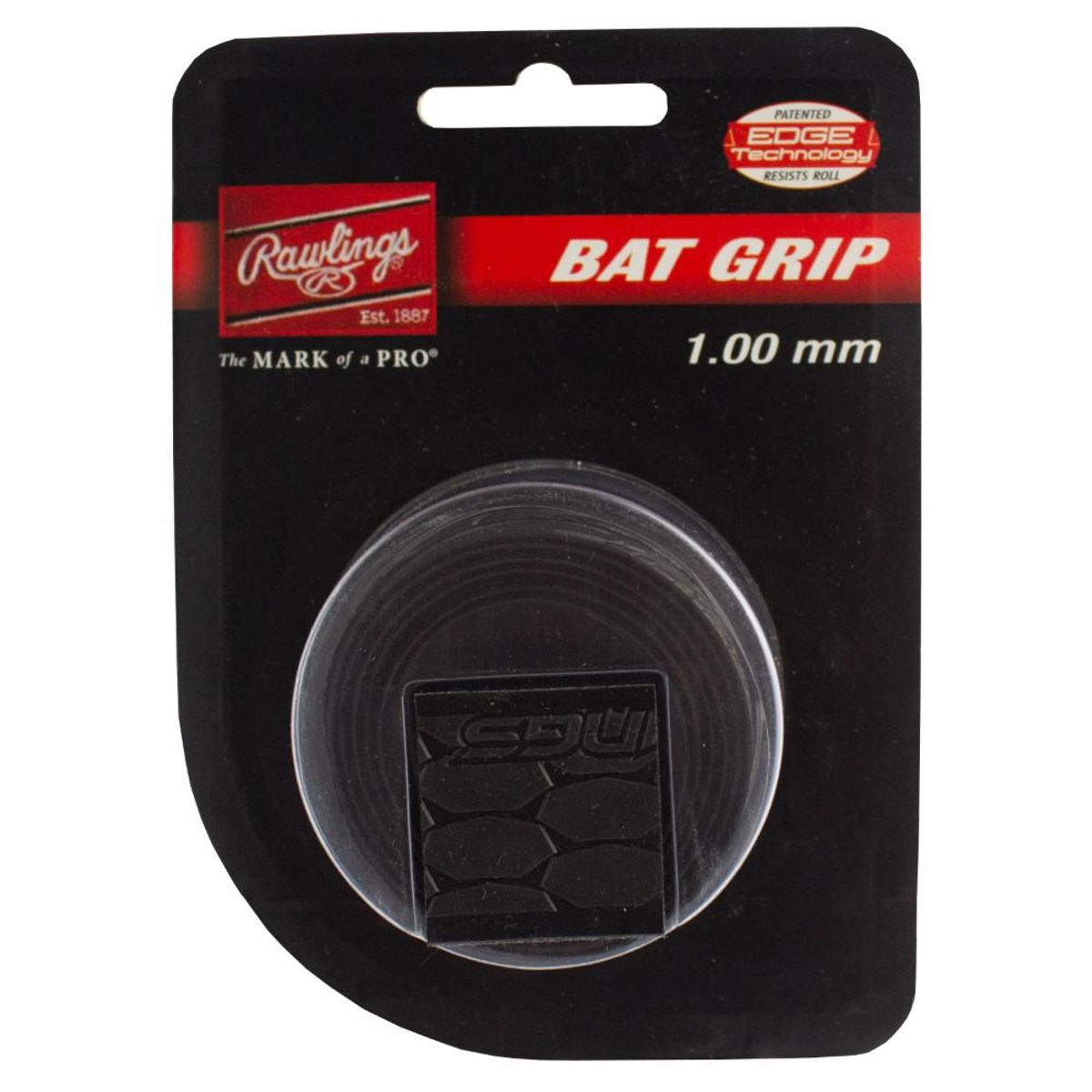 RAWLINGS - Grip para bates 1,0MM - NEGRO Rawlings RAWLINGS