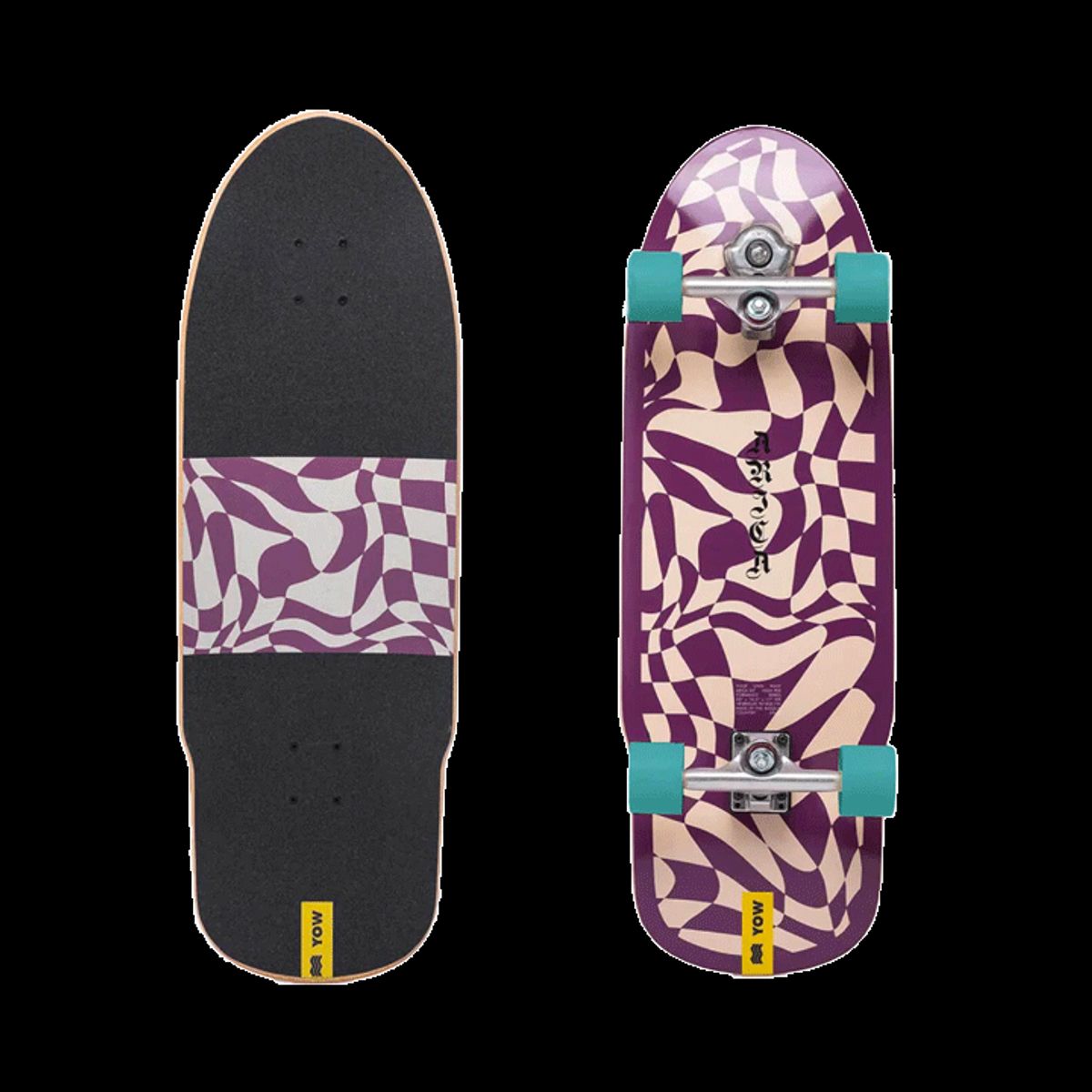 GENERICO - Tabla de Surfskate Arica 33" Simulador Surf YOW