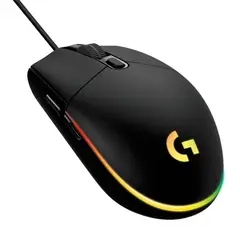 LOGITECH - Mouse Gamer G203 Negro Rgb - Crazygames