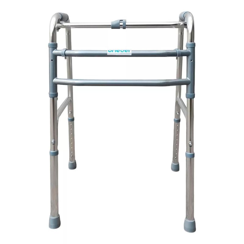 GENERICO - Andador Ortopedico Walker Paso A Paso Plegable De Aluminio
