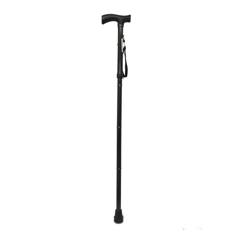 MAXCARE - Baston Plegable Negro Nuevo Mango MAXCARE