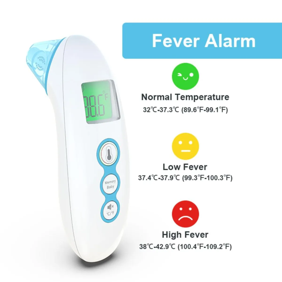 MAXCARE - Termómetro Infrarrojo No-Contact 2.0 MAXCARE