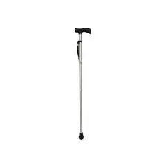 MAXCARE - Baston Plegable Gris Nuevo Mango