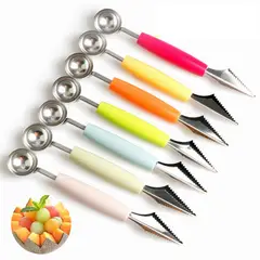 UNIVERSAL - 2 EN 1 CUCHILLO PARA DECORACION FRUTAS