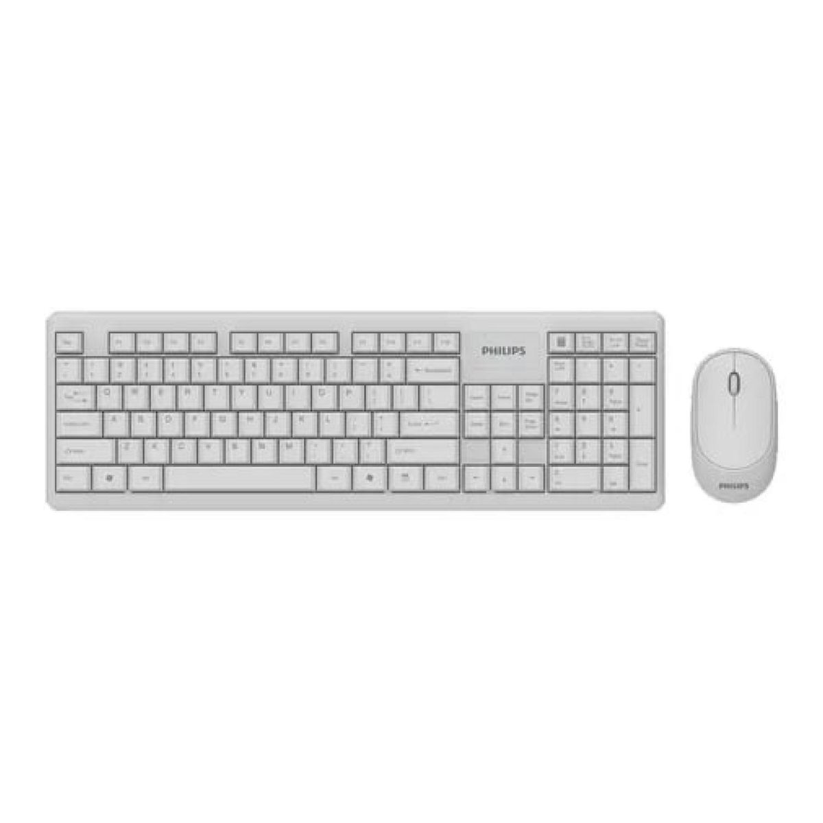 PHILCO - Kit Teclado Y Mouse Inalambrico USB Blanco 6314B Philco Pro
