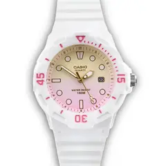 CASIO - Reloj de Niña / Mujer Lrw-200H-4E2Vdr Blanco / Rosado - Negro