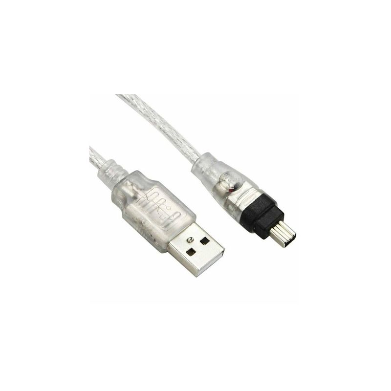 GENERICO - Cable Adaptador Firewire 400 4 pines Camara USB GENERICO