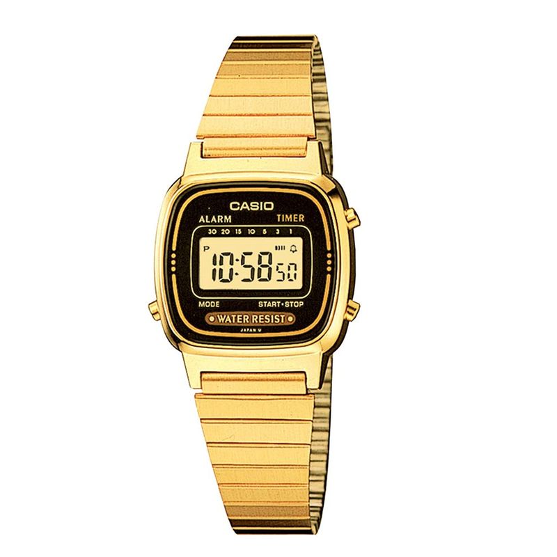 CASIO - Reloj de Mujer Casio Gold  La670Wga-1Df - Negro