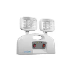PHILCO - Lámpara De Emergencia 2 Focos / 9 LED /