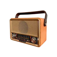 MLAB - Radio Portátil Bluetooth Retro Grosseto 9142