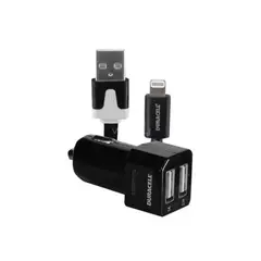 DURACELL - Kit Cargador de Auto Iphone 5/6 Certificado
