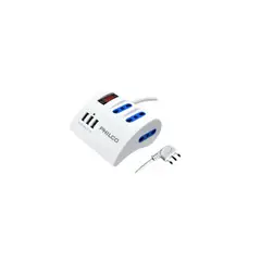 PHILCO - Alargador Escritorio 3 220V 3 USB