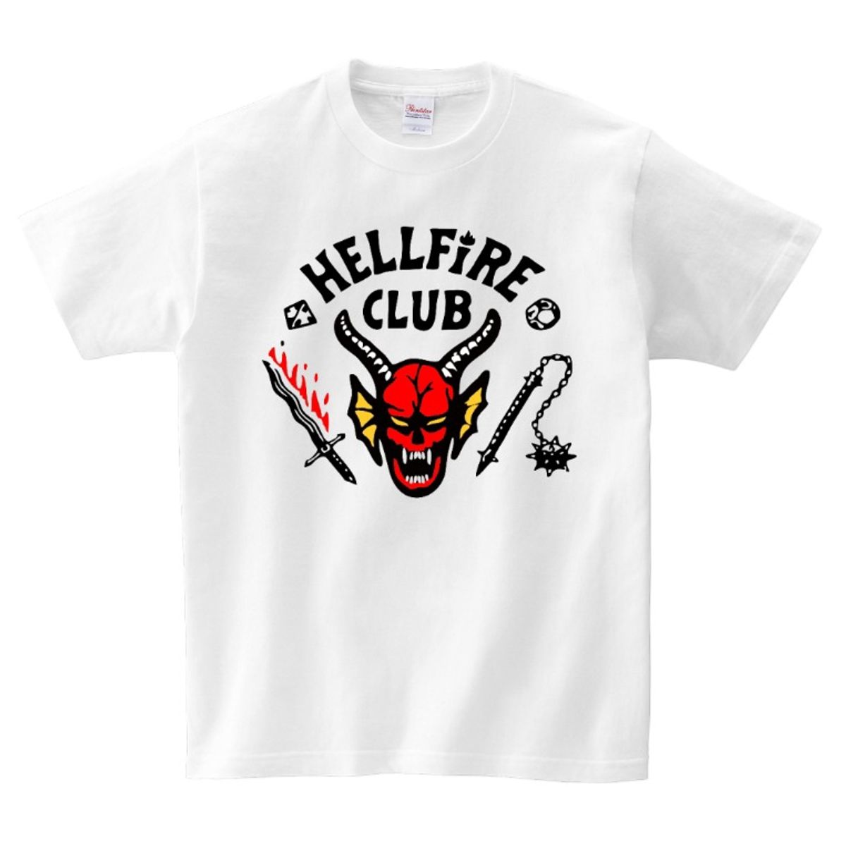 TELAESTAMPO - POLERA STRANGER THINGS / HELLFIRE CLUB / SEASON 4