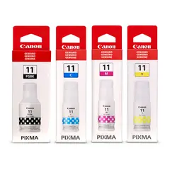 CANON - 4 Tintas GI-11 Genuinas B/c/m/y G2160 G3160 Gi11 C/iva