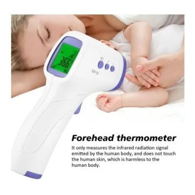 Imagen 2 del producto Termometro Digital Infrarrojo Sin Contacto Bebe Adulto Laser Digital Medico Preciso FIGOIMPORT