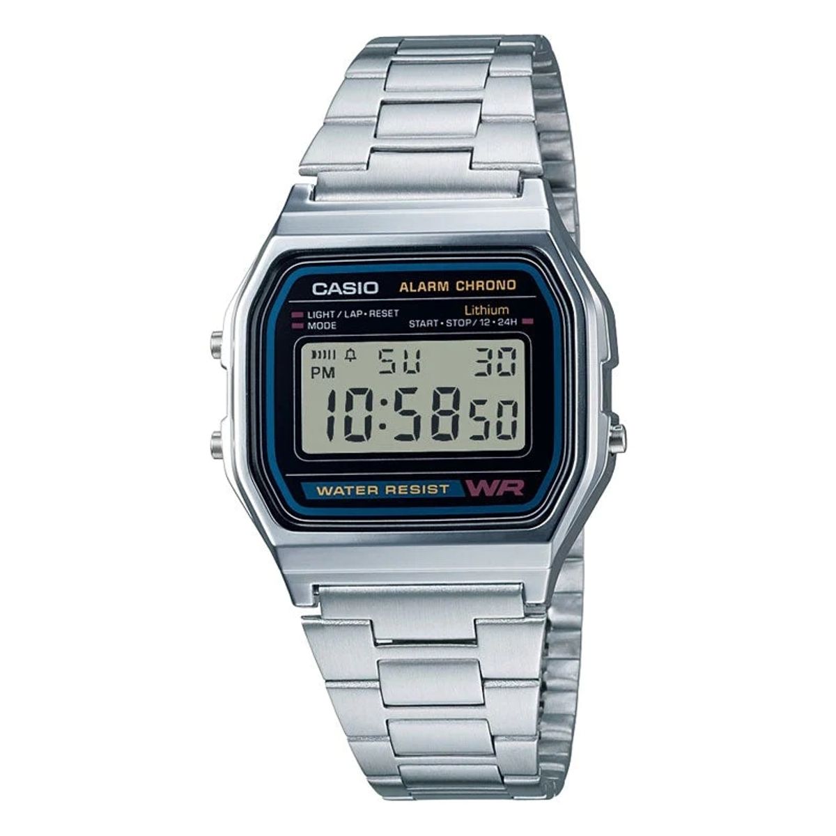 CASIO - Reloj Unisex Casio A158WA-1DF