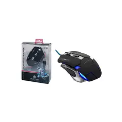 ULTRA - Mouse Alámbrico X 10 Retro-Iluminado Gaming USB 6 Botones