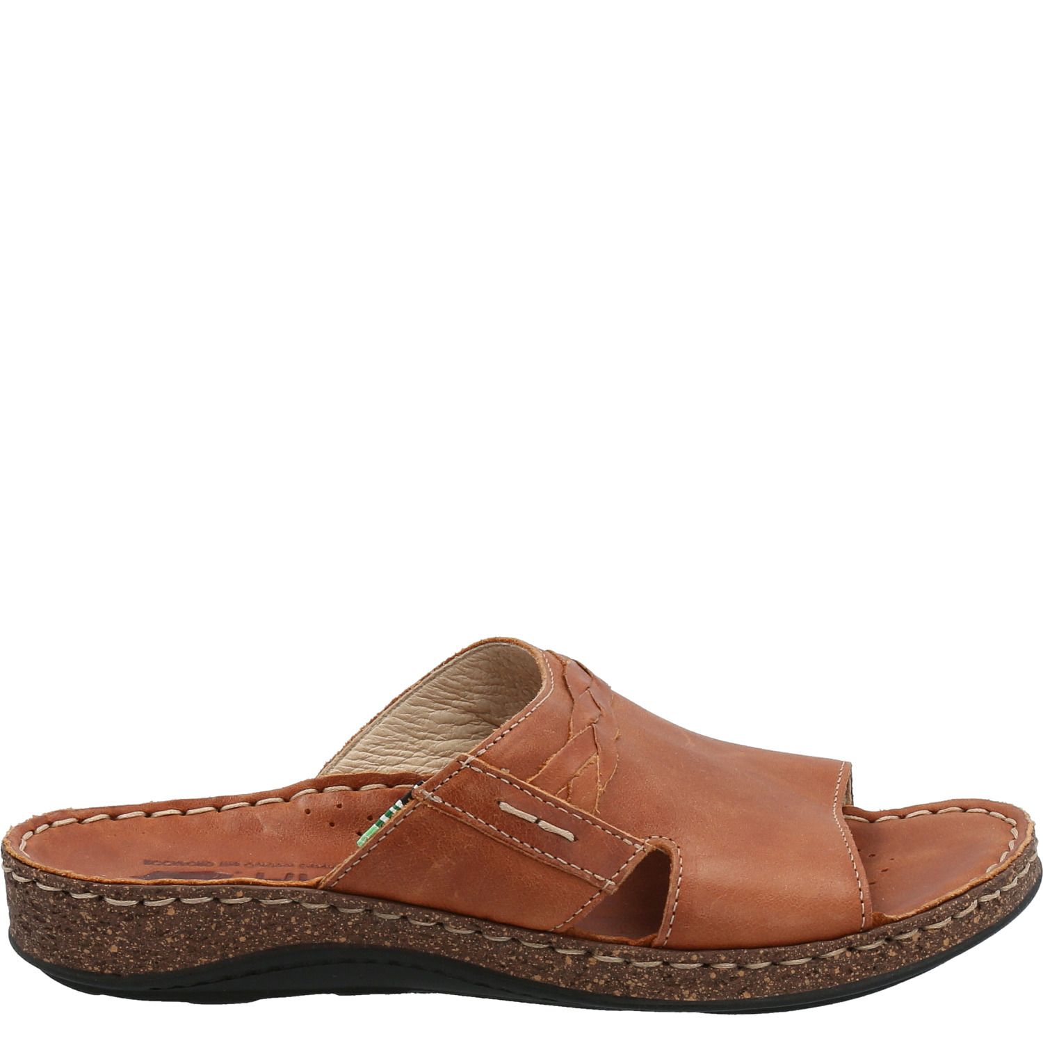 ROCKFORD Sandalia Cuero Mujer Maripi Café