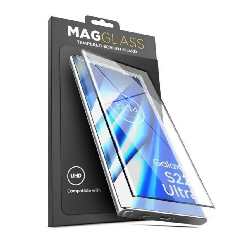 OEM - Samsung Galaxy S22 Ultra Vidrio Templado Completo 3d Uv