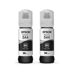 EPSON - 2 Tintas Genuinas T544 Bk L1110 L3110 L3150 L5190 C/iva