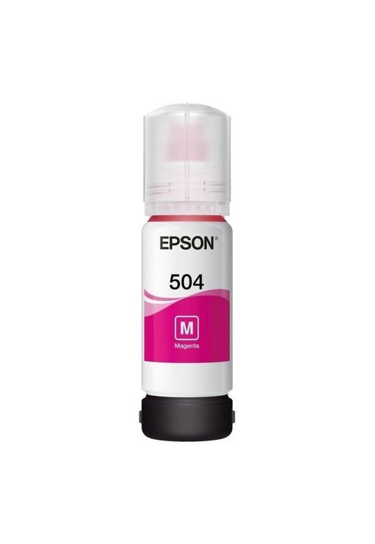 Tinta Botella Epson T504 70ml Ecotank Magenta EPSON