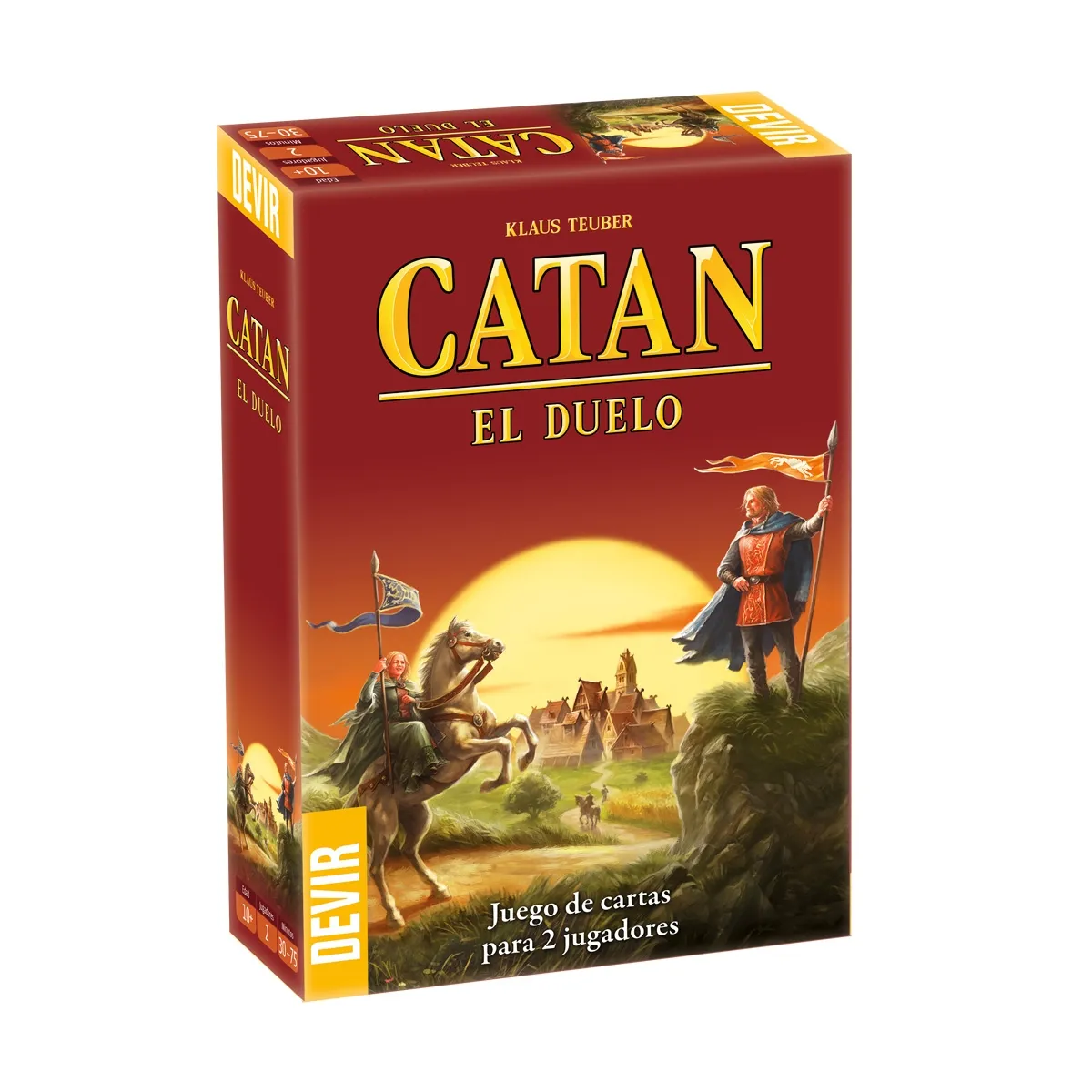 DEVIR - Catan El Duelo - Juego de mesa