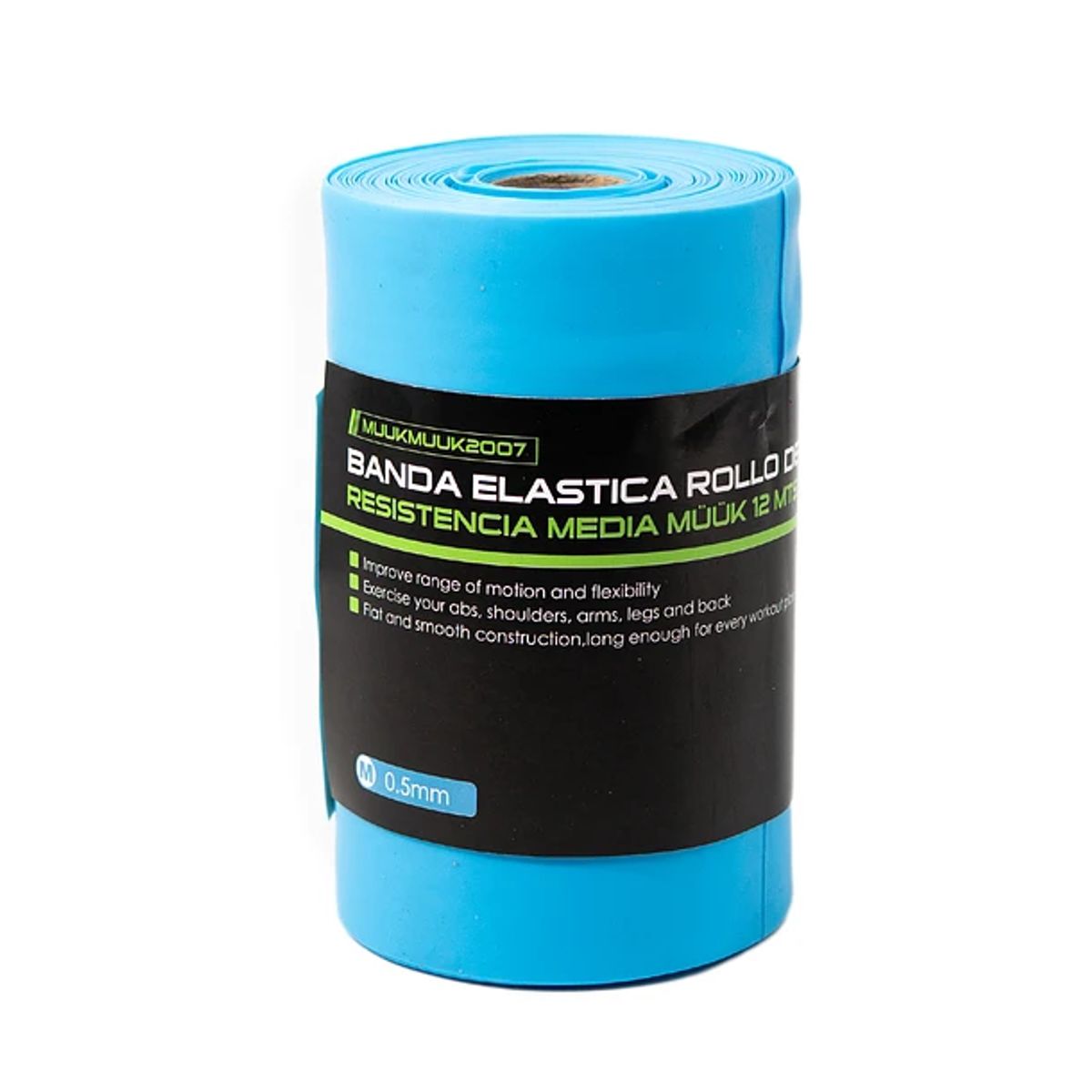 MUUK - Banda Elastica Muuk Rollo Resistencia Media MUUK
