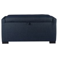 Banqueta con Baúl Leyzy Jeans 105x55x40 cm de Máxima Design