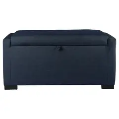GENERICO - Banqueta con Baúl Leyzy Jeans 105x55x40 cm de Máxima Design