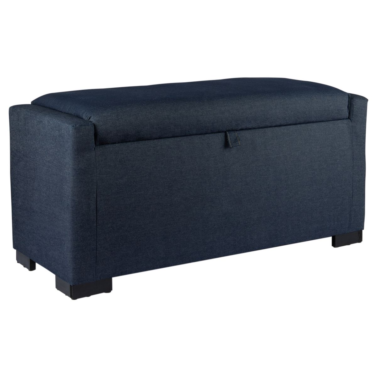 GENERICO - Banqueta con Baúl Leyzy Jeans 105x55x40 cm de Máxima Design
