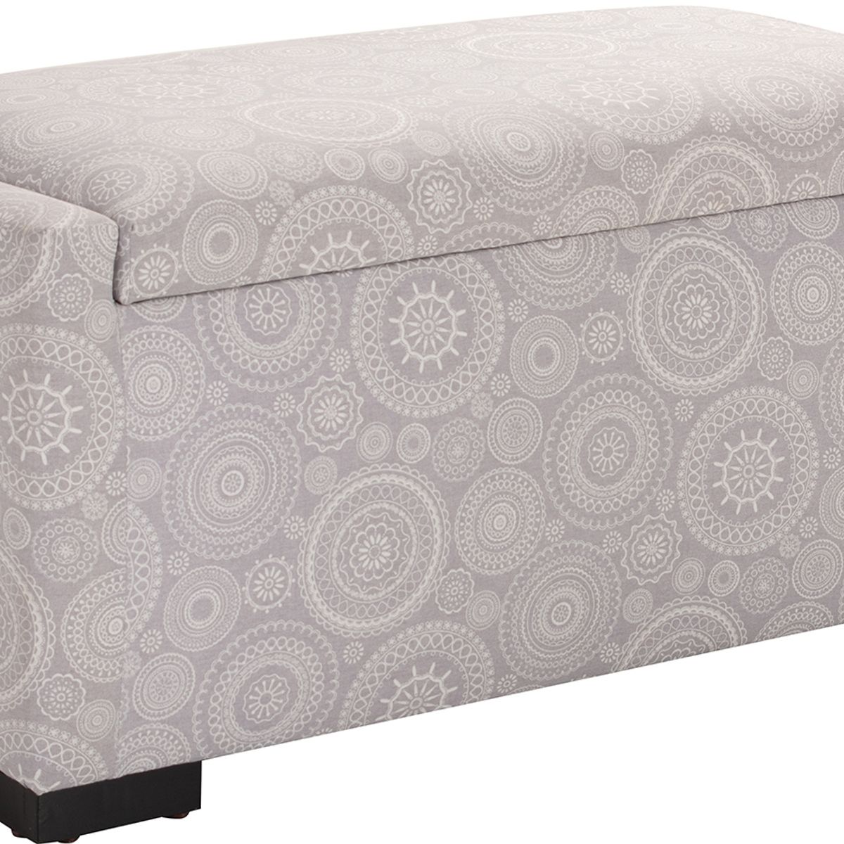 GENERICO - Banqueta con Baúl Leyzy Mándala Estampado 40X55X105 cm Máxima Design