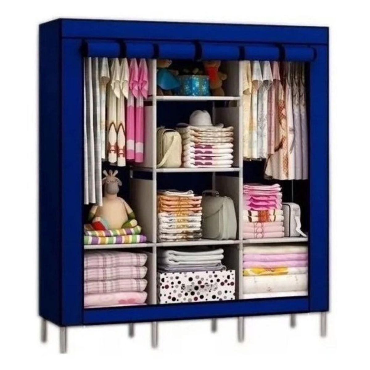 GENERICO - Closet Ropero Armable Portatil 170X120X45
